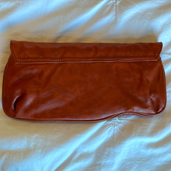 NWOT. SHIRALEAH desert brown clutch - Picture 6 of 6